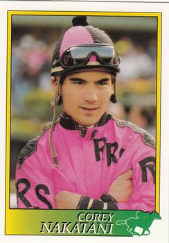 1993 Jockey Star #13 Corey Nakatani Front